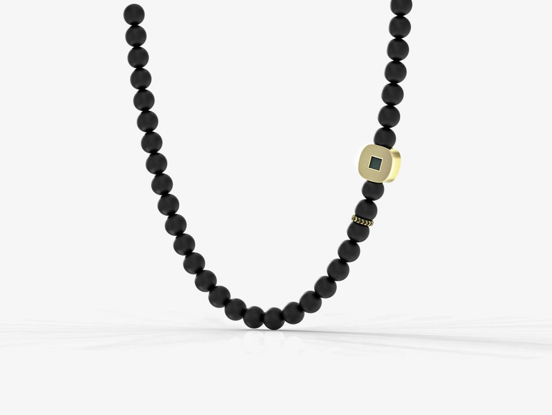 Genesis Midnight Pearl Necklace