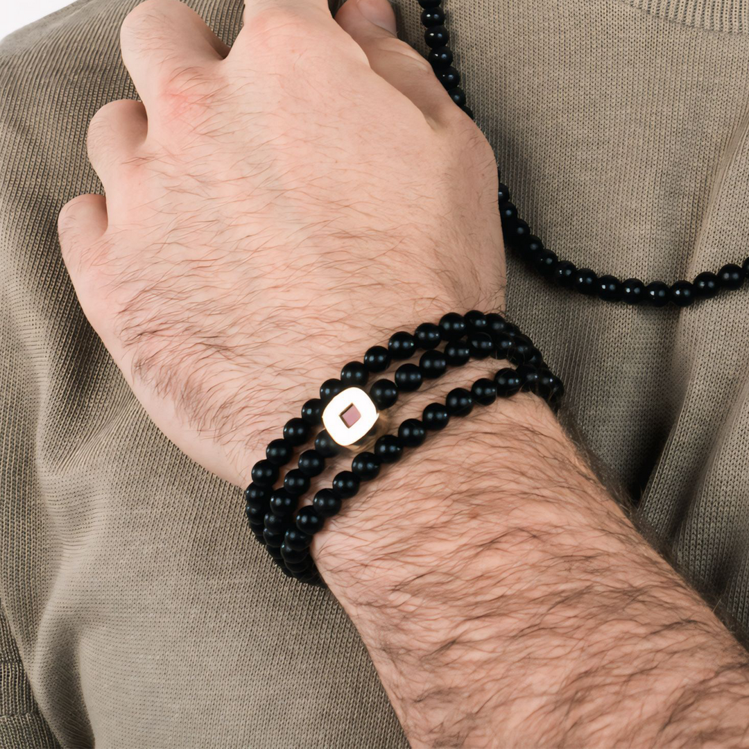 Genesis Midnight Pearl Bracelet